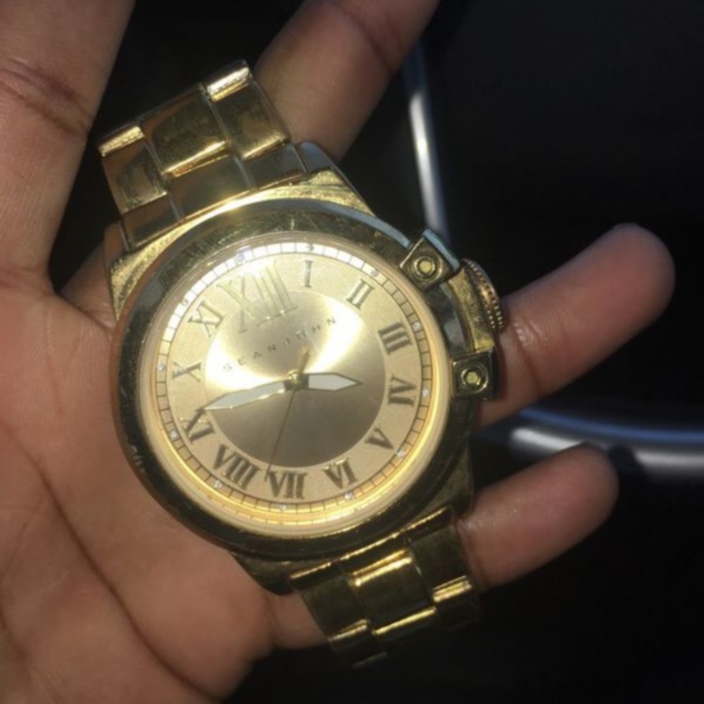 Gold Sean John Watch
